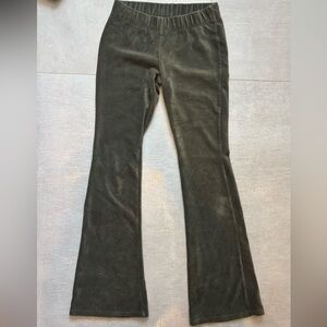 Wild Fable Olive Green Flare Track Pants